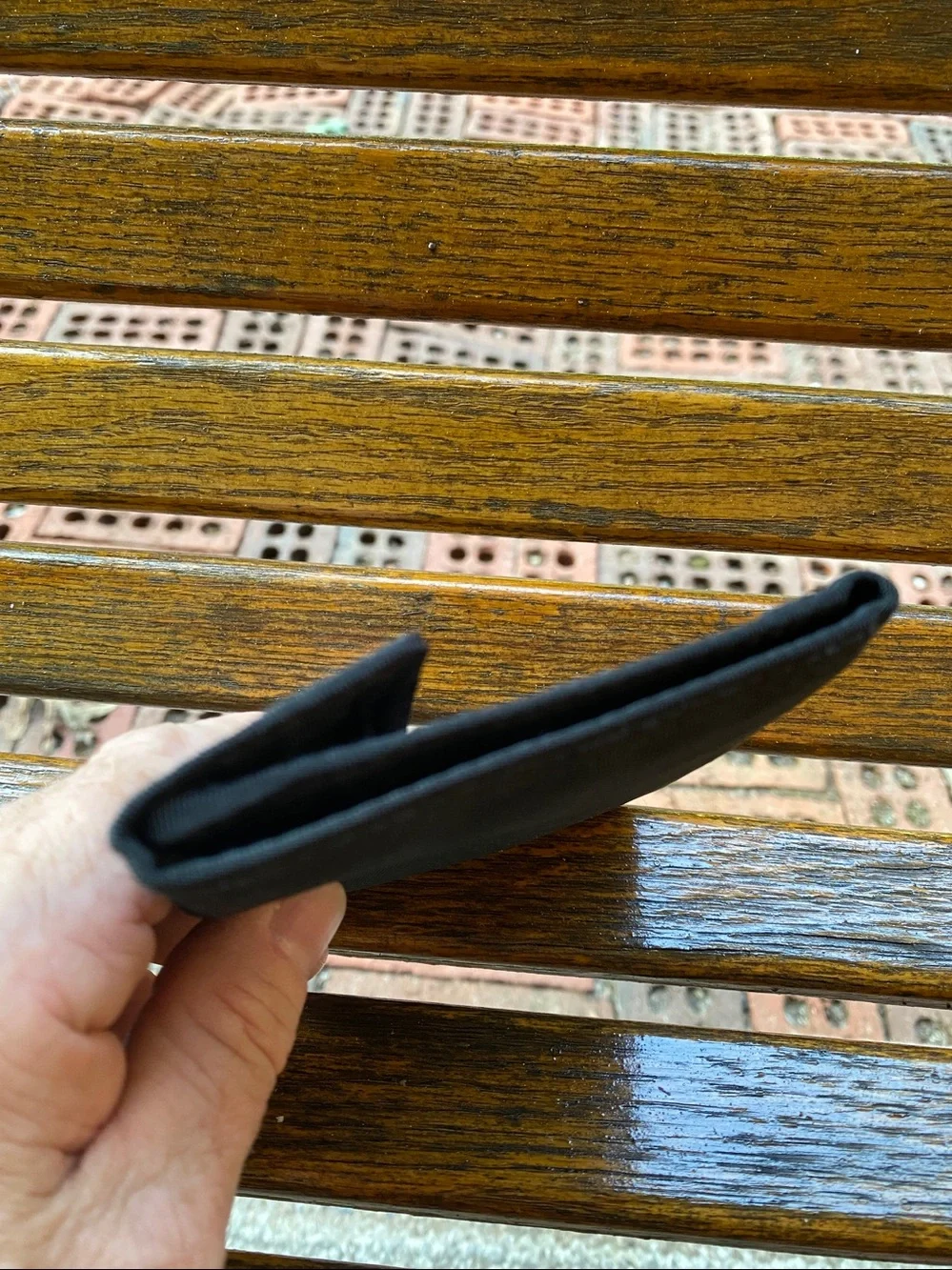 Levi’s Black nylon bifold wallet